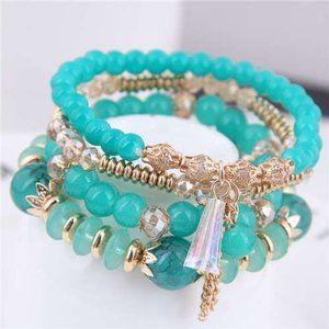Crystal Beaded Bracelet